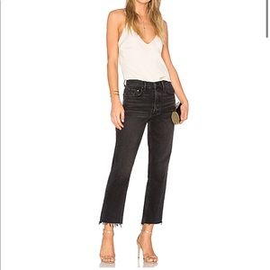 GRLFRND straight leg crop Helena size 27